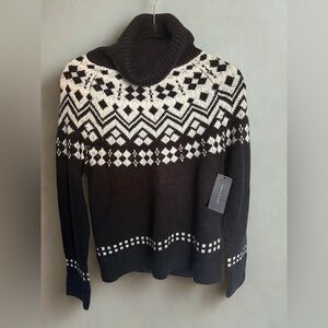 Women’s Tommy Hilfiger Fair Isle Turtleneck Sweater XS – New With Tags